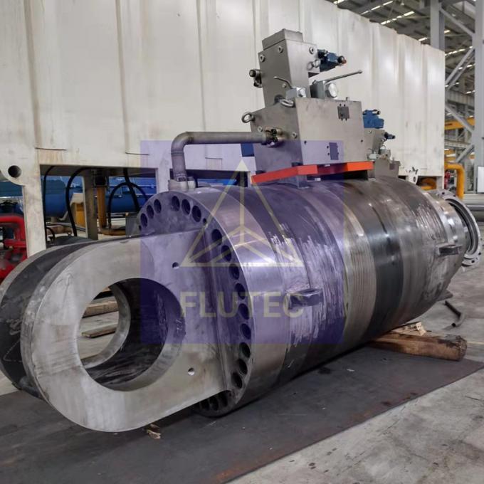 100% Druckprüfung Schraubkopf-Hydraulikzylinder für die Stahlindustrie 3
