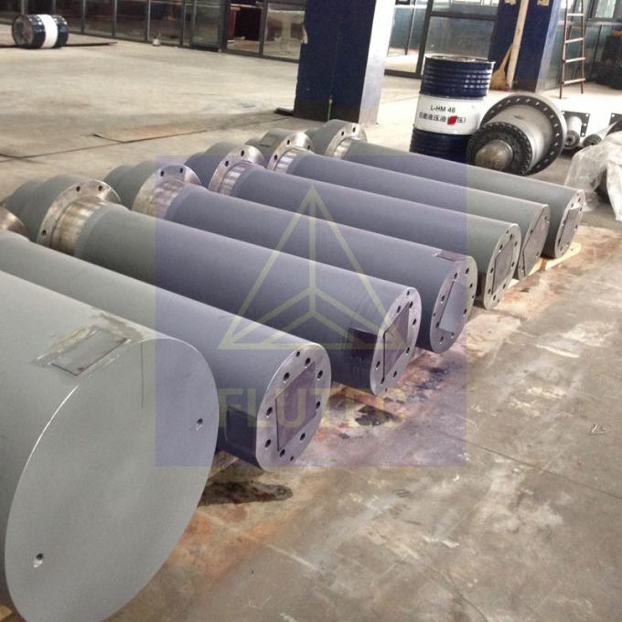 Schmalergeschweißter hydraulischer Zylinder für 100 Tonnen Druckmaschine 2