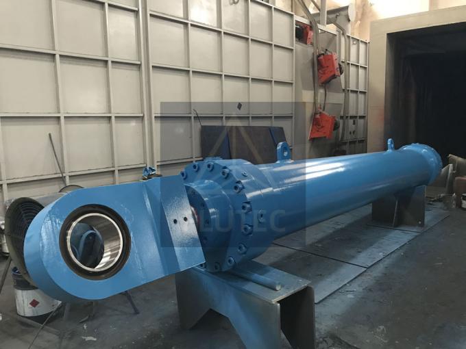 Flutec Hydraulikzylinder für Stahlprojekte 6