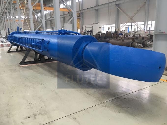 Flutec Hydraulikzylinder für Stahlprojekte 7