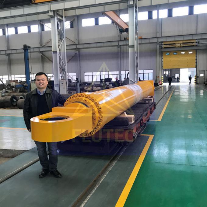 Doppelwirkender Marinehydraulikzylinder 100% Druckprüfung DNV ISO9001 genehmigt 2