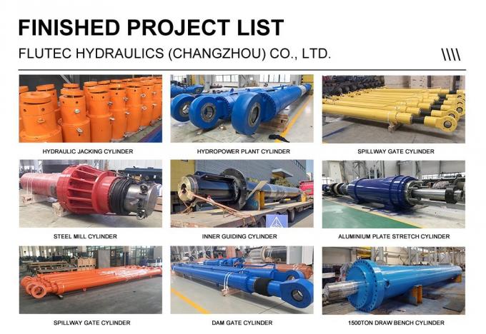 ISO9001 4000 Tonnen Hydraulikzylinder für die Aufzugsplattform 8