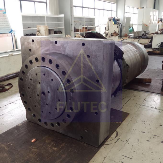 Stabil / zuverlässig 1500 Tonnen Druckmaschine Hydraulikzylinder Doppelwirkung 5