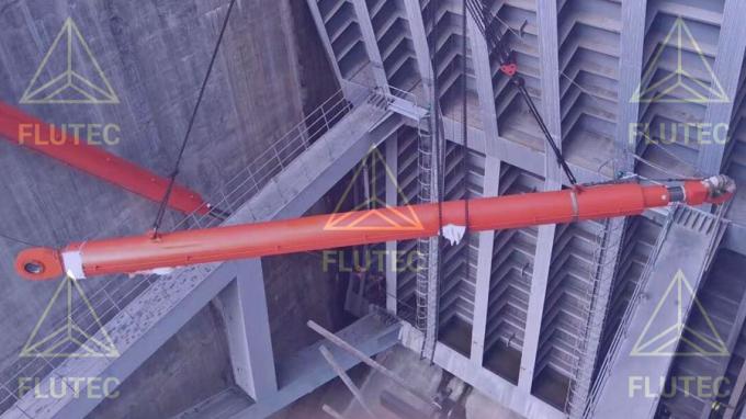 Hydraulischer Zylinder für Staudamm / Spültor 4