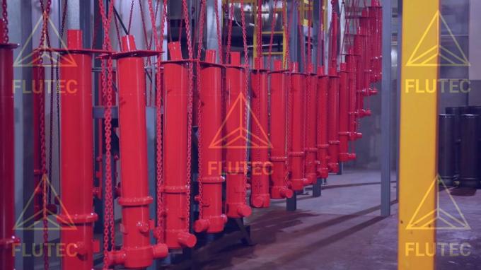 Hydraulischer Teleskopzylinder aus Kohlenstoffstahl für Mülltransporter 0