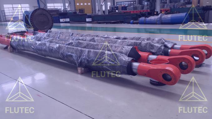 Hydraulischer Teleskopzylinder aus Kohlenstoffstahl für Mülltransporter 1