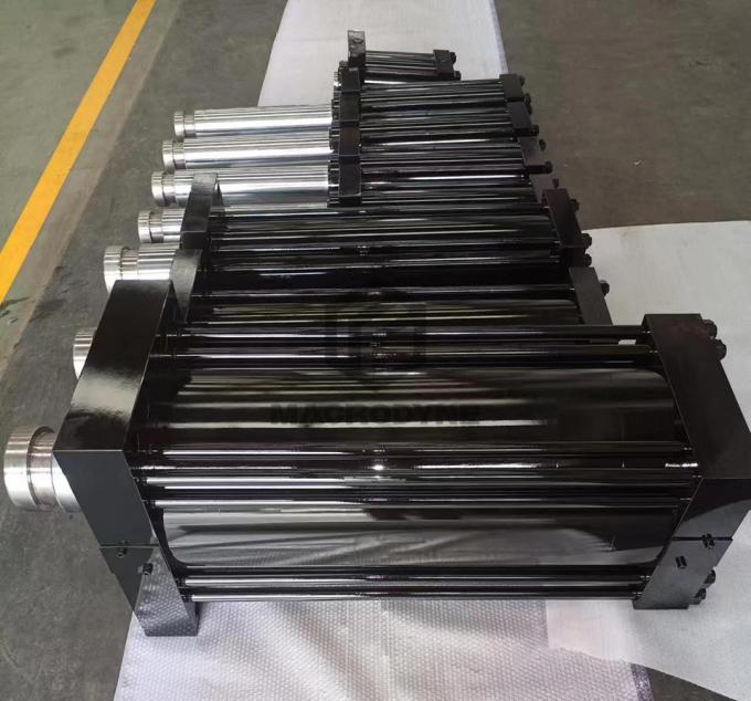 Flutec Teleskophydraulikzylinder Doppelwirkungsölzylinder für Maschinenbau 4
