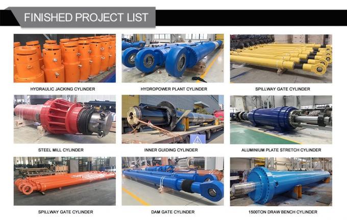 650*250*180 Druckmaschine Hydraulikkolbenzylinder Präzisions-CNC-Bearbeitung 3