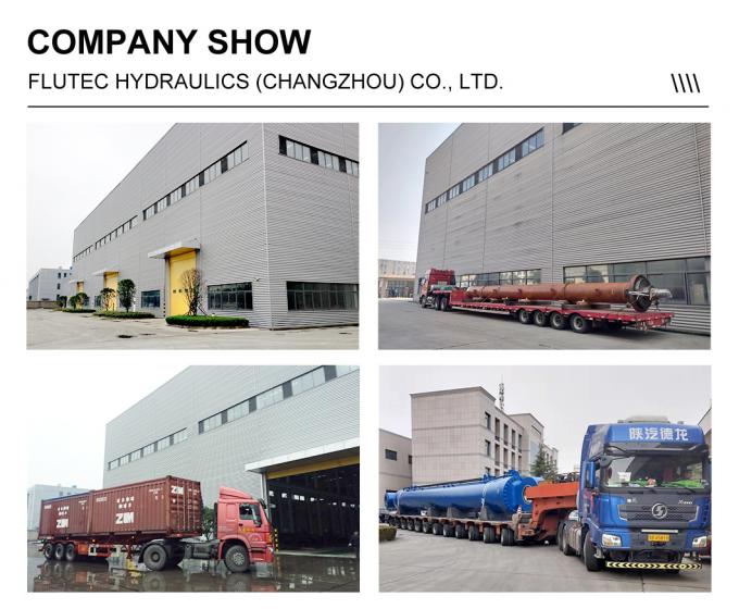 100% Druckprüfung Schwerlastmaschine Großzugspumpe Hydraulikpresszylinder 6