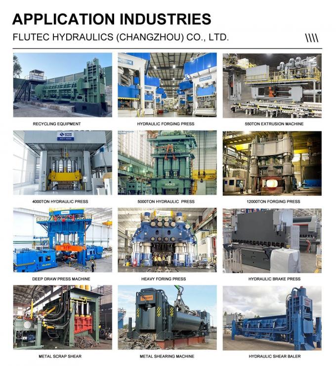 Hydraulischer Zylinder, innergeleiteter Zylinder für Aluminiumgussmaschine 5