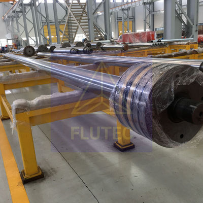 Carbon Steel Hydraulic Cylinder Piston Rod Double Acting  ISO9001 Approved