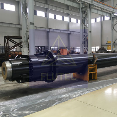ISO9001 Custom Hydraulic Cylinders Inner Guided Cylinder For Aluninium Casting System