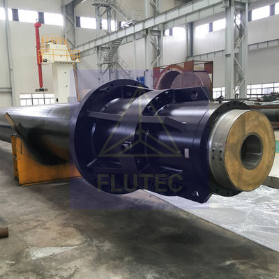ISO9001 Custom Hydraulic Cylinders Inner Guided Cylinder For Aluninium Casting System