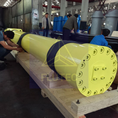 Double Acting Long Stroke Hydraulic Cylinder Custom For Hydraulic Baler