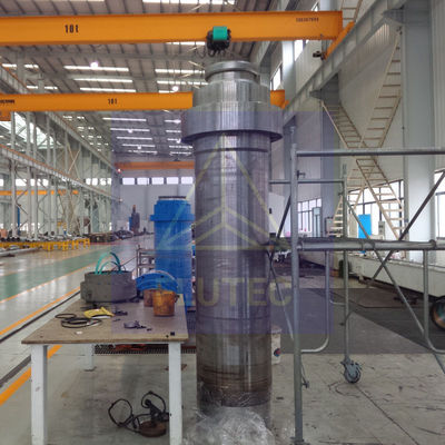 Carbon Steel Welded Hydraulic Cylinder Custom Made For Hydraulic Press
