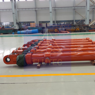 Double Acting Mill Type Hydraulic Cylinder Carbon Steel Material