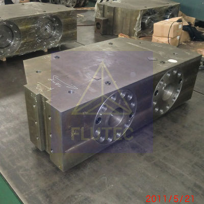 Flutec Custom Made Hydraulic Block Cylinder For Steel Mill