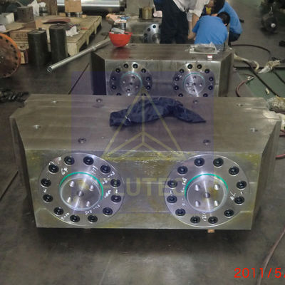 Flutec Custom Made Hydraulic Block Cylinder For Steel Mill