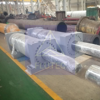 Carbon Steel Custom Hydraulic Cylinders Double Acting For Steel Industry