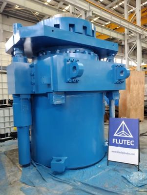 Flatting Press Custom Made Hydraulic Cylinders For Shearing Machine