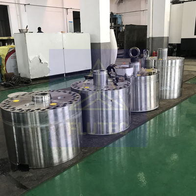 100% Pressure Testing Hollow Piston Hydraulic Cylinder For Bridge Industry