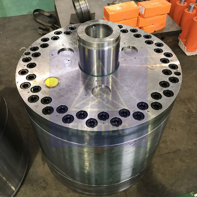 100% Pressure Testing Hollow Piston Hydraulic Cylinder For Bridge Industry