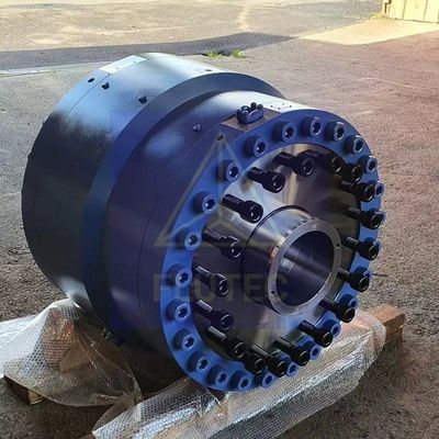 100% Pressure Testing Hollow Piston Hydraulic Cylinder For Bridge Industry