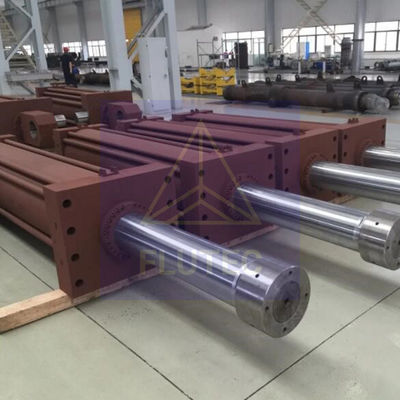 Carbon Steel Stainless Hydraulic Cylinder , Heavy Duty Tie Rod Type Cylinder
