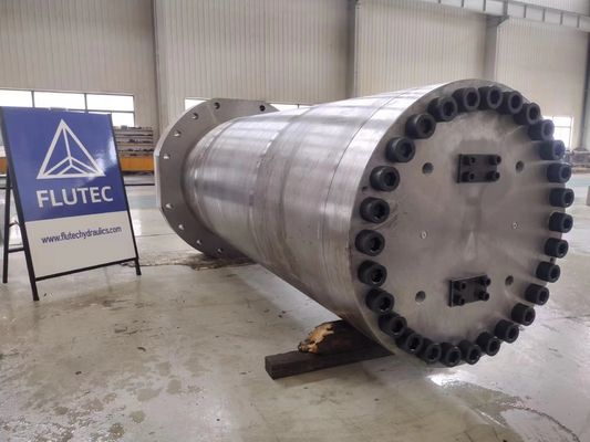 Mobile Equipment Bolted Head Hydraulic Cylinders Custom For Hydraulic Press