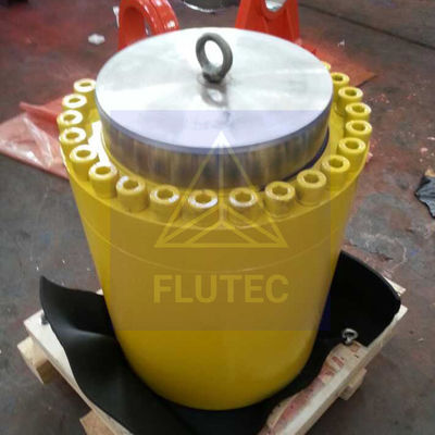 250ton Hydraulic Jack Cylinder High Pressure Alloy Steel Material
