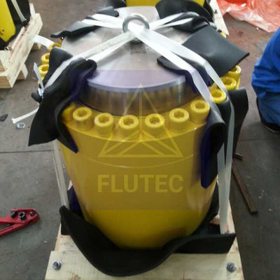 250ton Hydraulic Jack Cylinder High Pressure Alloy Steel Material