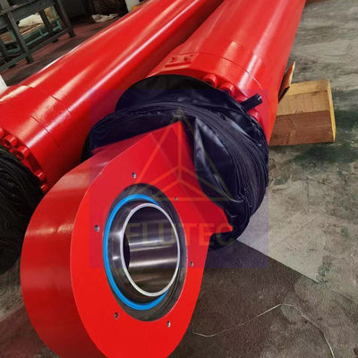 Custom Alloy Steel Hydraulic Press Cylinders For Bascule Bridge SGS Certified