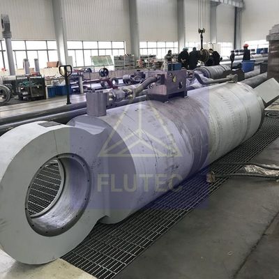 Carbon Steel Custom Made Hydraulic Cylinder Double Acting For Cable Winch