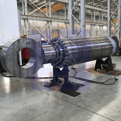 Carbon Steel Custom Made Hydraulic Cylinder Double Acting For Cable Winch