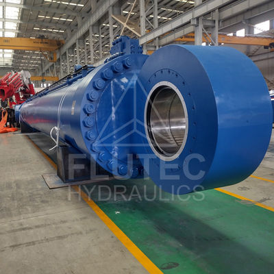 Double Acting Marine Hydraulic Press Cylinder For Offshore Jackup System