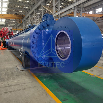 Custom Made Marine Hydraulic Cylinder Piston Type For Piling Barge