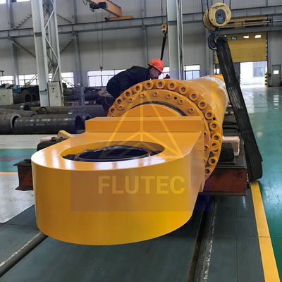 Dual Acting Marine Hydraulic Cylinder 100% Pressure Testing DNV ISO9001 Approved