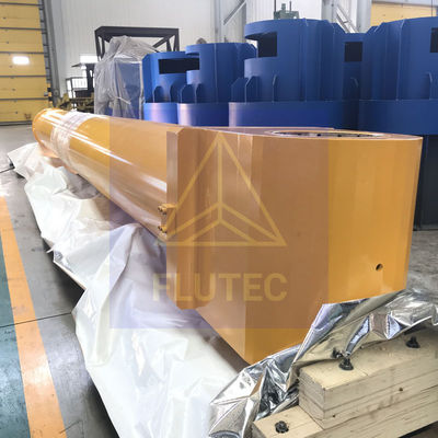 Dual Acting Marine Hydraulic Cylinder 100% Pressure Testing DNV ISO9001 Approved