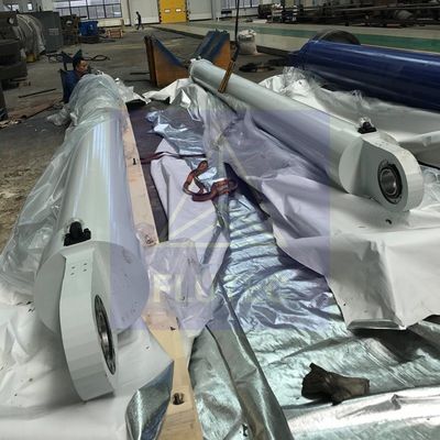 Offshore Hydraulic Press Cylinder Double Acting For Naval Barge