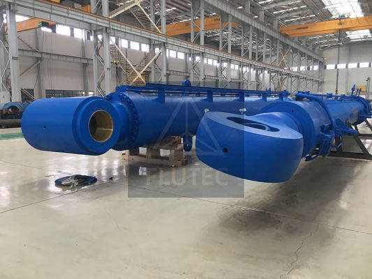 Double Acting Custom Luffing Cylinder For Piling Barge