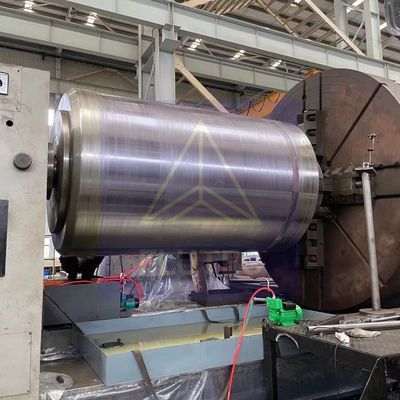 Custom Big Bore Hydraulic Cylinders Double Acting Mill type / Head Bolted / Base Welded