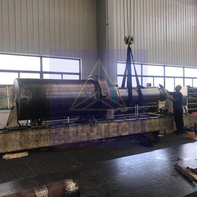 Tailor Made 1250ton Double Acting Hydraulic Press Cylinder SGS Approved