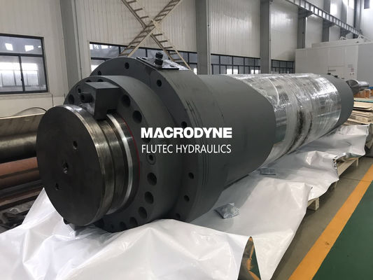 Custom 1000 Ton Hydraulic Cylinder Large Bore For Shearing Machine