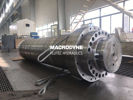 Custom 1000 Ton Hydraulic Cylinder Large Bore For Shearing Machine