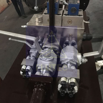 50ton Hydraulic Lifting Cylinder Double Acting Carbon Steel Material