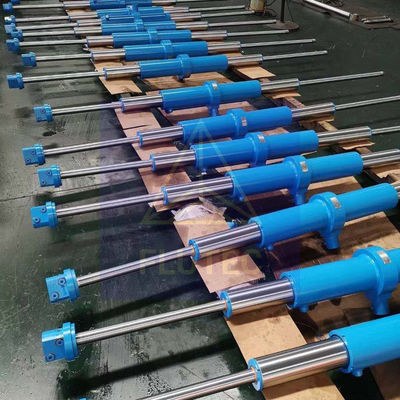 Custom Double Acting Hydraulic Press Cylinder For Construction Equipment