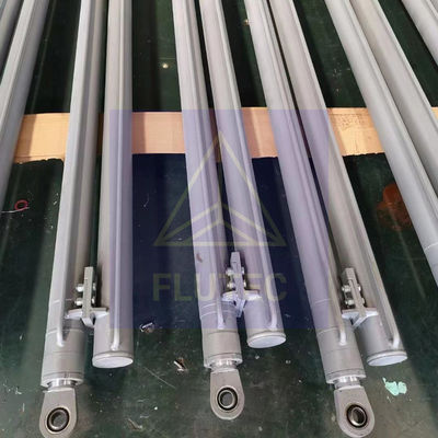 Custom Double Acting Hydraulic Press Cylinder For Construction Equipment