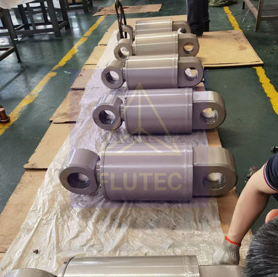Custom Double Acting Hydraulic Press Cylinder For Construction Equipment