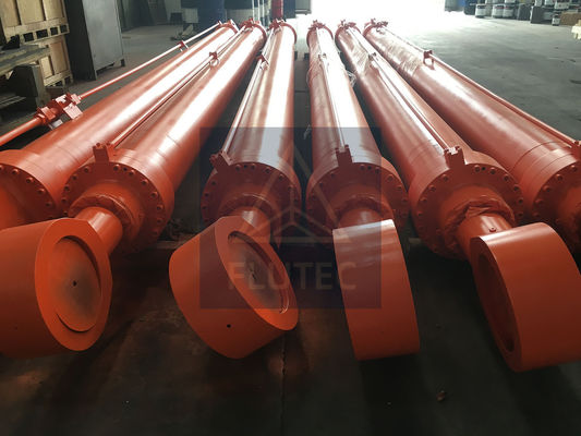 Customized Hydraulic Cylinder For Dam Gate / Hydropower Plant High Efficiency
