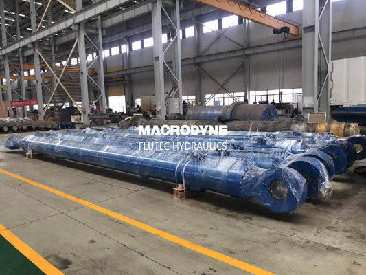 Double Acting Hydraulic Cylinder For Dam Gate Custom Available